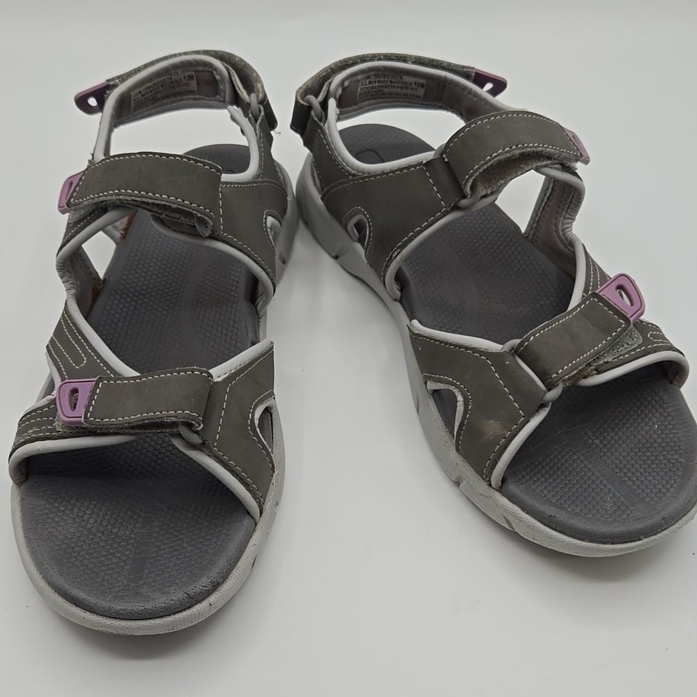 Khombu | Gray And Purple Hiking Sandals Size 10